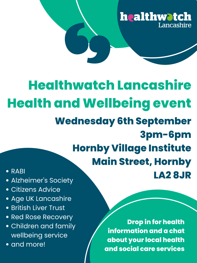 Home - Healthwatch Lancashire