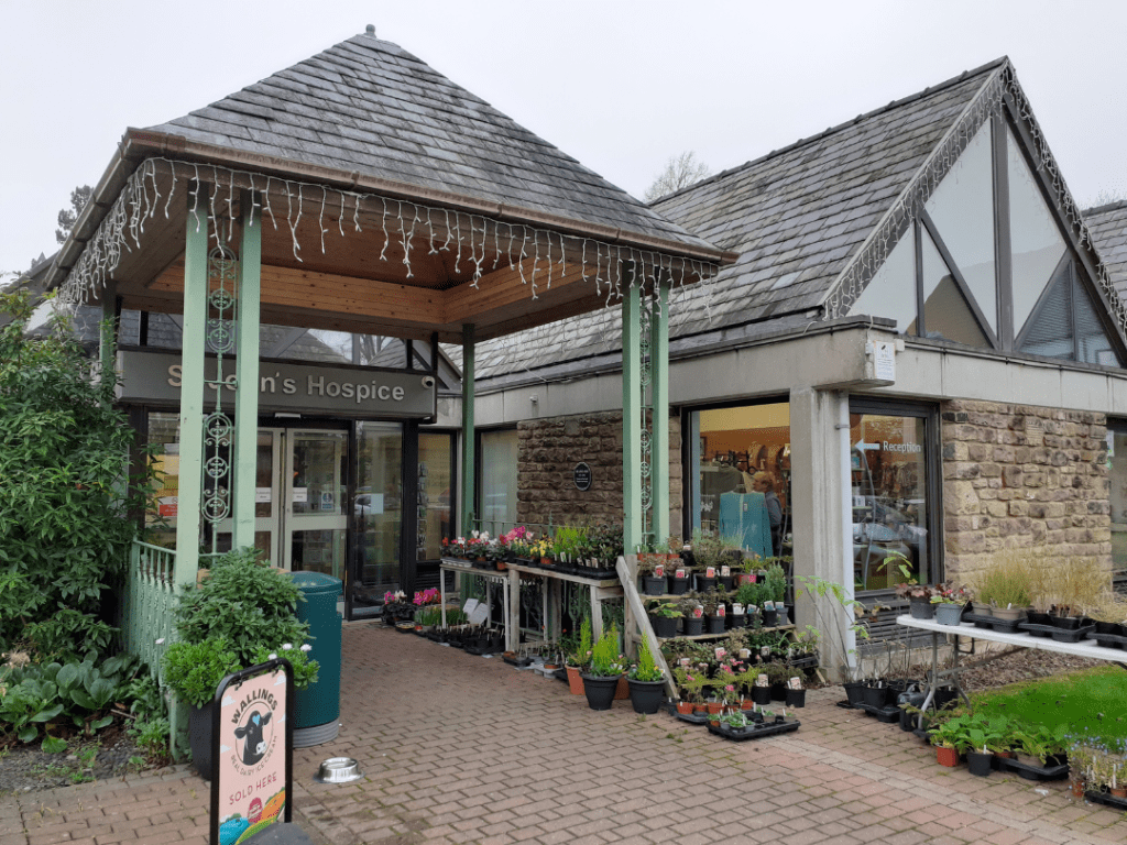 image of St John’s Hospice Lancaster entrance for an engagement story after Healthwatch Lancashire visited