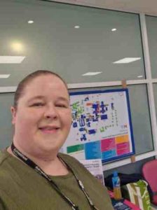 Senior Engagement Officer Emmy at Chorley Hospital 